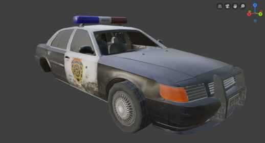 Police Car from Resident Evil: Operation Raccoon City