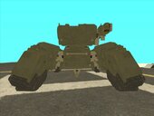 Battle Gear (with green USSR camo) from Metal Gear Solid V: The Phantom Pain