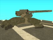 Battle Gear (with green USSR camo) from Metal Gear Solid V: The Phantom Pain