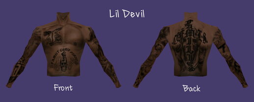 Torso/Body Texture with Families Tattoo for CJ