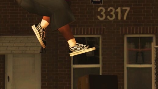 Checkered Vans Old Skool