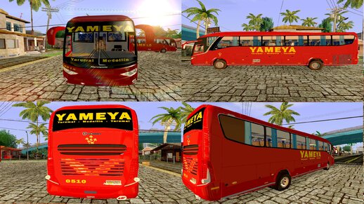 Marcopolo Paradiso G7 1200 4x2 Mercedes Benz O500RS con Carrocería Yameya Yarumal Medellín Yarumal