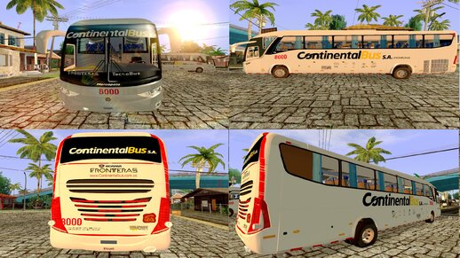Bus 13 Marcopolo Paradiso G7 1200 4x2 Mercedes Benz O500RS con Carroceria Continental Bus Fronteras S.A