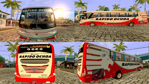 Bus 22 Marcopolo Paradiso G7 1200 4x2 Mercedes Benz O500RS con Carrocería Rápido Ochoa