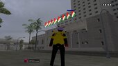 Kurdish Flag On Cityhall