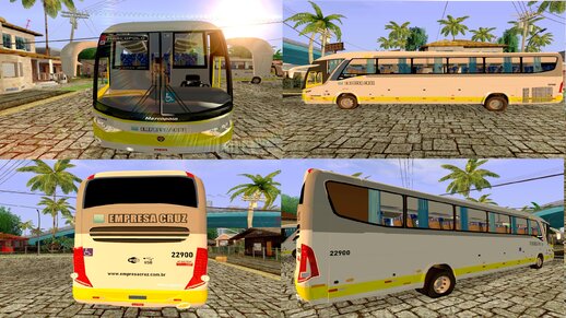 Bus 35 Marcopolo Paradiso G7 1200 4x2 Mercedes Benz O500RS con Carrocería Empresa Cruz Brasil