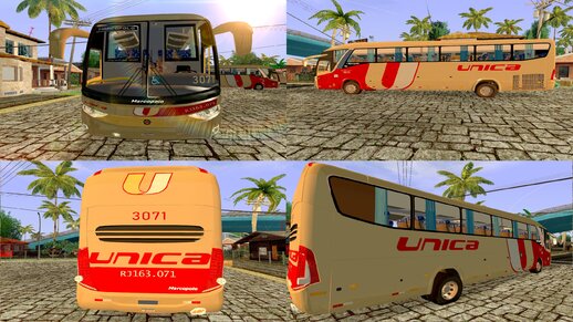 Bus 36 Marcopolo Paradiso G7 1200 4x2 Mercedes Benz O500RS con Carrocería Única Brasil