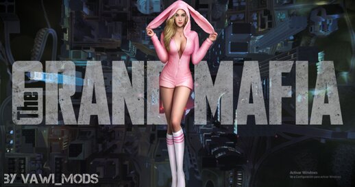 Olivia in Bunny Pijamas from The Grand Mafia