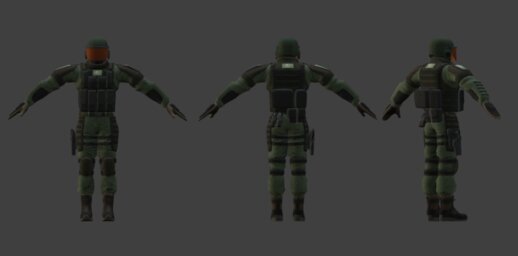 G Soldier - Tekken Mobile
