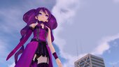 PDFT Hatsune Miku Violet Butterfly + Animated Face