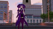 PDFT Hatsune Miku Violet Butterfly + Animated Face