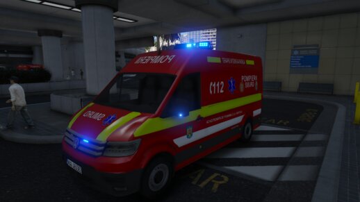 Volkswagen Crafter Smurd