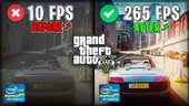 FPS BOOSTER NO COMPRIMISE GRAPHICS IN GTA