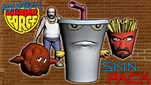 Aqua Teen Skin Pack - Hunger Force