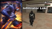 Infiltrator Loki & White Death Loki (SMITE)