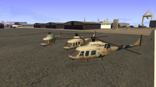 GTA 3 Static Helicopters