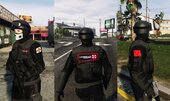 Pack de Soldados tipo Swat y Marine de la Corporación Umbrella tipo GTA 5 MORENO CON 2 TIPOS DE ROSTROS Y BLANCO CON 3 TIPOS DE ROSTROS Y TIPOS DE CHALECO NORMAL Y CAMUFLADO 