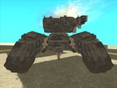 Battle Gear (with gray camo) from Metal Gear Solid V: The Phantom Pain