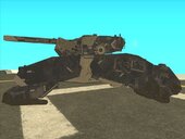 Battle Gear (with gray camo) from Metal Gear Solid V: The Phantom Pain