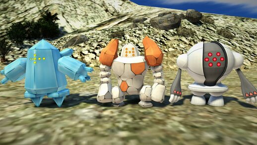 Pokemon - Regice Regirock Registeel