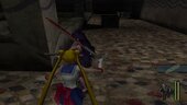 MANHUNT Machete 27 Inches Blood 