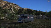 Brute Boxville de GTA 5 CON LOGOS DE LA CORPORACIÓN UMBRELLA Intercambiables, además se puede cambiar de color