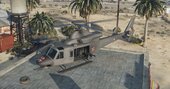 Helicoptero Buckingham Valkyrie de GTA 5 CON LOGOS DE LA CORPORACIÓN UMBRELLA Intercambiables, además se puede cambiar de color