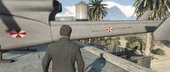 Helicoptero Buckingham Valkyrie de GTA 5 CON LOGOS DE LA CORPORACIÓN UMBRELLA Intercambiables, además se puede cambiar de color