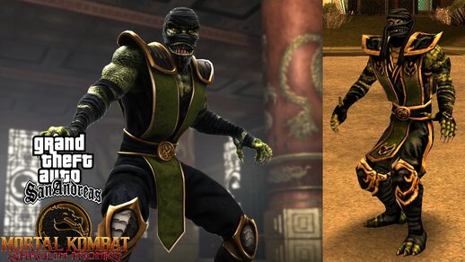 Reptile Mortal Kombat Shaolin Monks