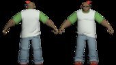 Russel Hobbs de Gorillaz de colaboración de Fortnite CON EXPRESIONES FACIALES EN BOCA Y CEJAS