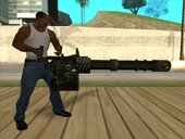 Minigun (futuristic) from Terminator 3: The Redemption (Gamecube)