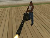 Minigun (futuristic) from Terminator 3: The Redemption (Gamecube)