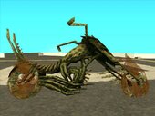 Vengeance's Hellcycle from Ghost Rider (PSP)