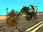 Vengeance's Hellcycle from Ghost Rider (PSP)