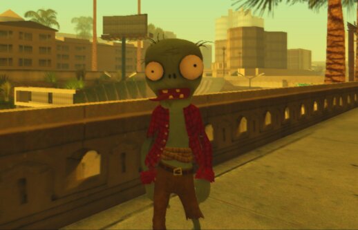 Bungie Zombie from PvZ Garden Warfare