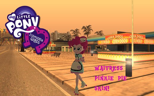 My Little Pony Equestria Girls Waitress Pinkie Pie!