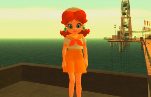 Daisy Sailor from Mario Kart Tour