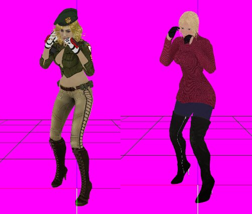 Nina and Sonya