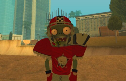 All Star Zombie from PvZ Garden Warfare