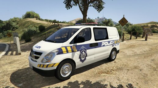 Hyundai H1 Policía Nacional Uruguay