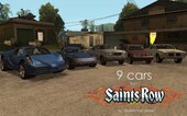 11 Cars from Saints Row 1&2