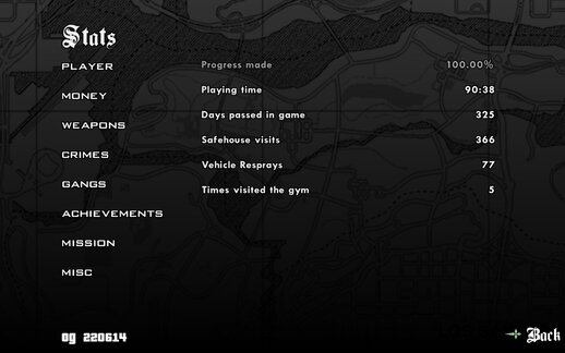 Best save game with (ALL PROOF VEHICLES) game completion 100% 