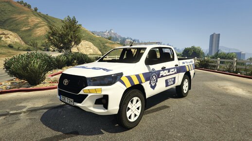 Toyota Hilux Policía Uruguay (Seguridad rural)