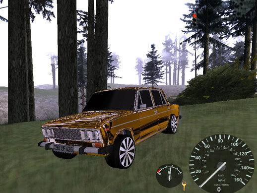 VAZ 2106 Gold Ganja Avtosh