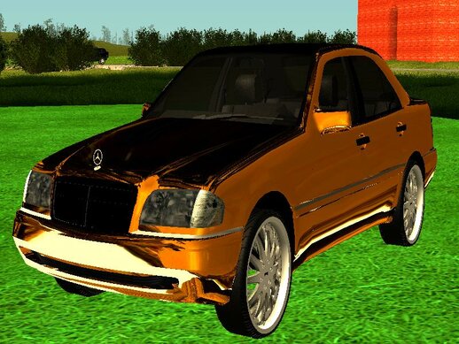 Mercedes-Benz C-class W202 Gold Baku Style