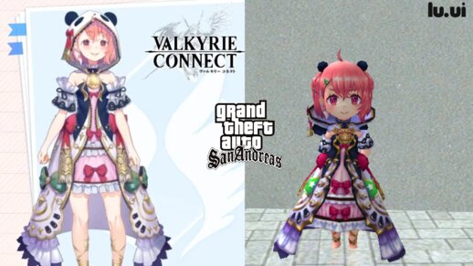V Tuber Saku Sasaki from Valkyrie Connect