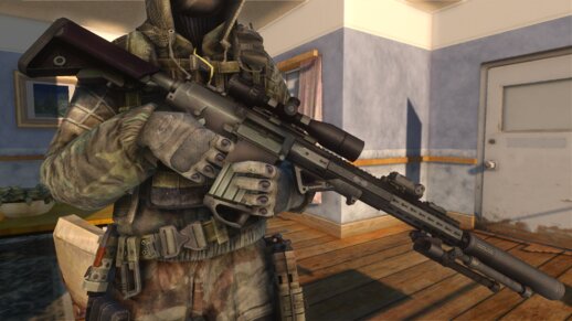 USA SR-25 Designated Marksman Rifle