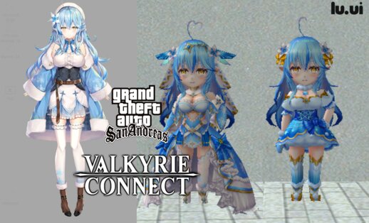 V Tuber Yukihana Lamy from Valkyrie Connect