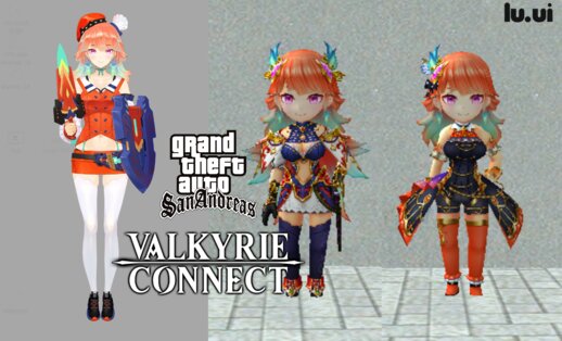 V Tuber Takanashi Kiara from Valkyrie Connect