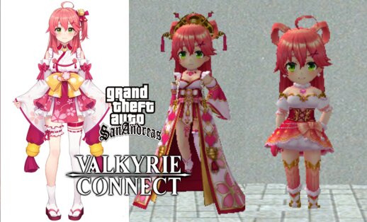 V Tuber Sakura Miko from Valkyrie Connect
